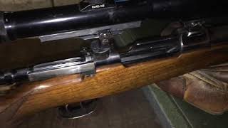 Mauser M98 Kal 7X57 mit Hubertus ZF [upl. by Ehtylb]