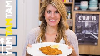 How To Wiener Schnitzel  Klopfen Panieren Braten  yumtamtam [upl. by Amoritta]