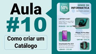 Microsoft Publisher 10 Como criar um catálogo [upl. by Zemaj605]