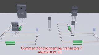 Comment fonctionnent les transistors   Explication et applications [upl. by Gerc]