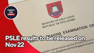 PSLE results to be released on Nov 22 [upl. by Inor119]