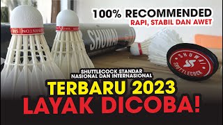 Shuttlecock terbaik 2023 Standar internasional Review Lengkap Pemakaian Shuttlecock Shuwai [upl. by Lupiv]