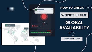 How to Monitor Website Uptime and Global Availability  Free Online Tools for Uptime Speed Check [upl. by Kath]