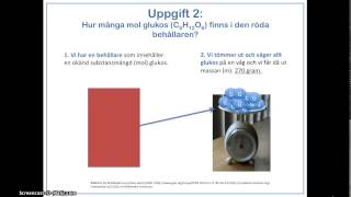 Beräkna substansmängd molmassa och massa ny version [upl. by Reeves]