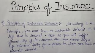 Principles of insurance  Insurance  Banking and insurance  Bcom Sem 6  Ashima Classes [upl. by Torbart]