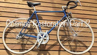 Cosmos Classic Bicycle Restoration  Part 2 [upl. by Publia]