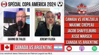 Copa America 2024  Le Canada est en demifinale vs lArgentine [upl. by Aseena452]