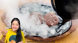 Ever Tried Choco Pie🍩Sizzler🔥  Sizzler Recipes Vegetarian  Fun2oosh Food [upl. by Murielle]