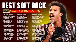 70s 80s 90s Soft Rock Music Hits Playlist ✌ Lioenl Richie Rod Stewart Celine Dion Phil Collins [upl. by Adaven]