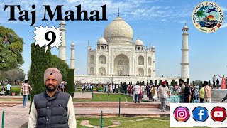 Unforgettable Delhi Agra experience part 9🔥tajmahal agra [upl. by Natsreik]