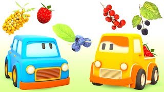 Kinderfilm auf Deutsch  Schlaue Autos lernen die Beeren  Cartoon für Kinder [upl. by Ennayelhsa]