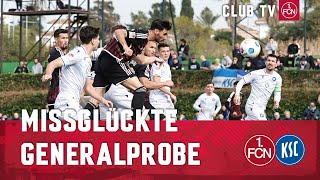 Niederlage zum Abschluss des Trainingslagers  Highlights  1 FC Nürnberg  Karlsruher SC 13 [upl. by Lleval]