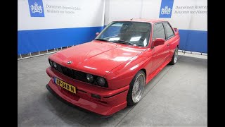 Veiling Domeinen RZ  Marge autohandelaar onder de loep BMW M3 E30 MB SL 500 [upl. by Erle87]