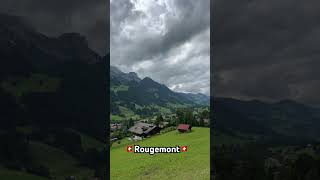 🇨🇭The charme of Swiss chalets in Rougemont 🇨🇭live swissserenity inlovewithswitzerland [upl. by Sidran]