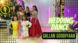 Gallan Goodiyaan  Simple Dance  Wedding Choreography  Group Dance [upl. by Karoline]