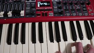 Nord Electro 6D SW61 Quick Functionality Test [upl. by Brandice]