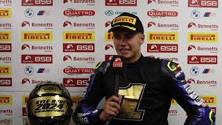 2024 Bennetts British Superbike Champion Kyle Ryde [upl. by Raddatz]