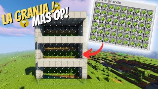 🌱 La Mejor Granja de Caña de Azúcar Automática para Minecraft 120121 JAVA y BEDROCK 🚀 [upl. by Aliber]