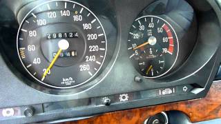 Mercedes W116 69 start up sound [upl. by Cristen]