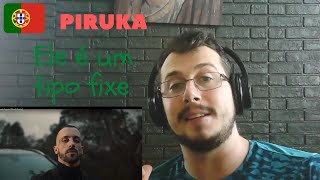 Italiang guy reacts to Piruka  Chora Agora Prod Rusty PORTUGAL RAP PORTUGUESE RAP REACTION [upl. by Ravaj954]