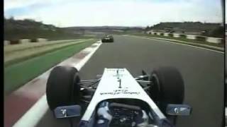 Montoya hit Ralf Schumacher [upl. by Casia]