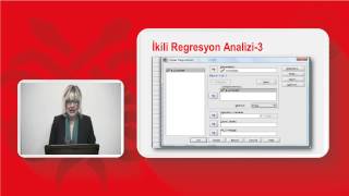 18 İkili Regresyon Analizi [upl. by Girvin416]