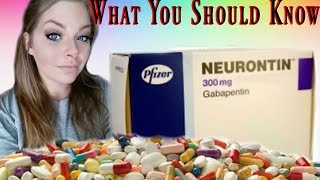 Gabapentin Neurontin What you should know [upl. by Einimod926]