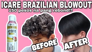 ICARE BRAZILIAN BLOWOUT BY GSKIN REVIEW HONEST REVIEW  HOW TO BRAZILIAN BLOWOUT  Gian Lumbo [upl. by Markman]