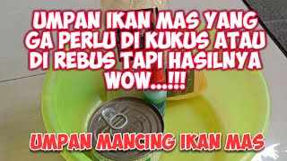 MANCING IKAN MAS PAKAI UMPAN BAM JAGUNG DAN ESSEN GARENG [upl. by Picardi161]