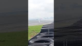 Crazy Tandems at Precision Drift KC  350z e36 nissan bmw tandems cars drifting fypシ゚viral [upl. by Fitts517]