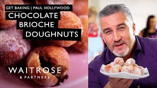 Paul Hollywoods Chocolate Brioche Doughnuts  Waitrose [upl. by Gabrielson603]