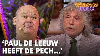 Johan reageert op uitspraken van Paul de Leeuw over Vandaag Inside Paul heeft de pech [upl. by Lolly281]