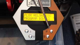 HPI Flux Reload v2 ESC Program Box [upl. by Elicec]