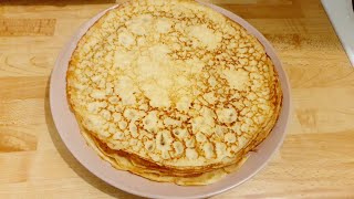 طريقة تحضير الطبق السويدي الشهير  pannkakor [upl. by Sashenka]