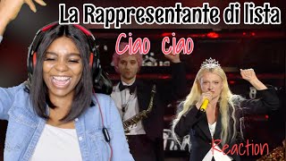 Sanremo 2022 La Rappresentante di lista canta 𝐂𝐢𝐚𝐨 𝐂𝐢𝐚𝐨 REACTION [upl. by Nosnar]