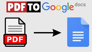 How to Convert PDF to Google Docs [upl. by Melina]