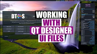 Working With Qt Designers UI Files And PyQt [upl. by Alrac]