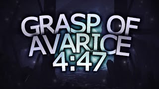 Grasp of Avarice World Record Speedrun in 447 [upl. by Brand]