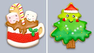 1 Hour Relaxing ⏰ 100 Quick amp Easy Christmas Cookie Decorating Ideas🎄 So Yummy Cookies [upl. by Esme]