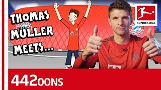 Thomas Müller Meets Thomas Müller  Powered By 442oons [upl. by Annayram]