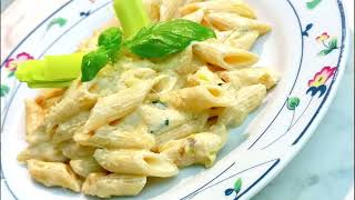 MEZZE PENNE ALLA CREMA DI PORRI [upl. by Fraze254]