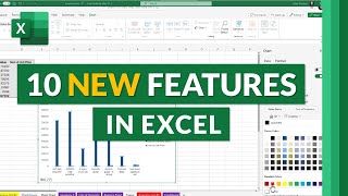 10 New Features in Microsoft Excel  Fall 2023 [upl. by Lehte886]