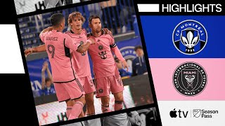 CF Montréal vs Inter Miami CF  Full Match Highlights  May 11 2024 [upl. by Sefton]