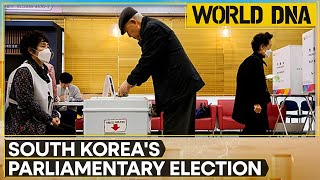 South Korean opposition bloc set to win elections  WION World DNA [upl. by Janicki]