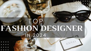 Who are the top 8 richest fashion designers in the world in 2024 [upl. by Attenad]