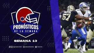 Pronósticos Semana 13 NFL 2023 [upl. by Hein274]