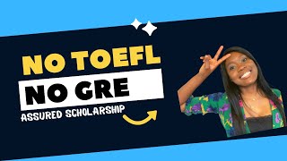 US Universities Waiving GRE and TOEFL with Guaranteed Funding For All Courses [upl. by Llerad737]