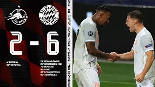 quotWe stayed hungryquot  Highlights RB Salzburg vs FC Bayern 26 [upl. by Jurdi]