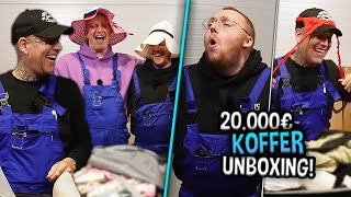 XXL 20000€ FUNDKOFFER auspacken 😱 mit zarbex amp maximalschradin 🤣  MontanaBlack IRL [upl. by Rosalee]