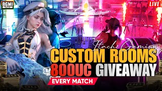 BGMI LIVE CUSTOM ROOM  RP AND UC GIVEAWAY EVERY MATCH  ALL WEAPONS AND TDM CUSTOMS [upl. by Davidson]